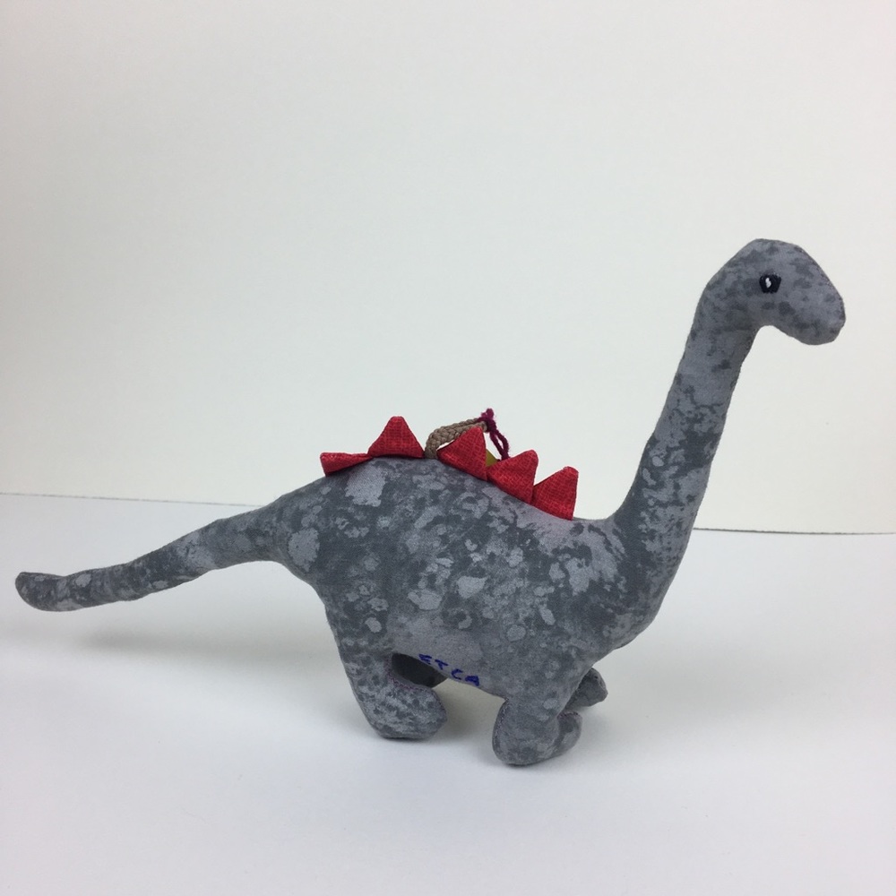 One handmade dinosaur 🦕